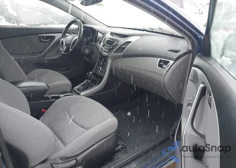 2014 Hyundai Elantra from USA, damaged, VIN KMHDH6AH8EU024415